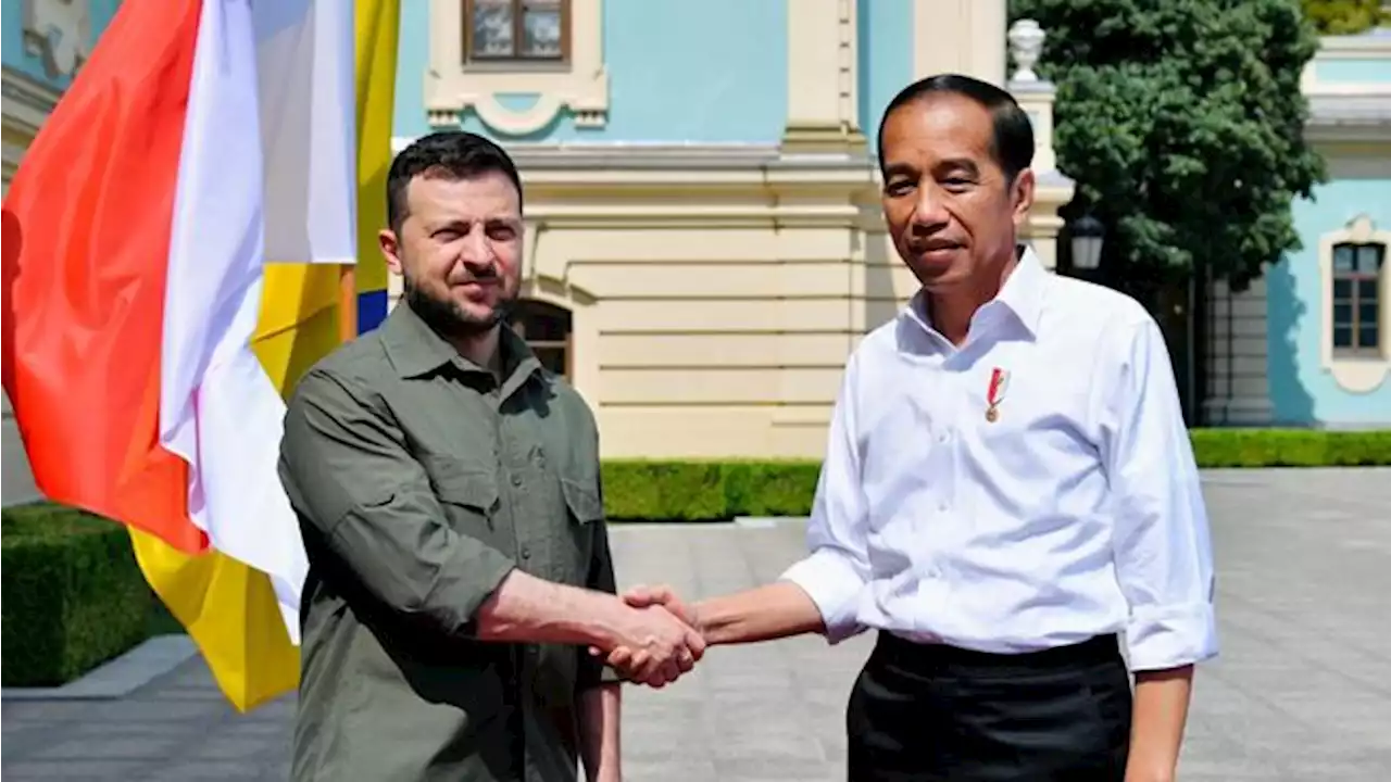 Jokowi Bawa Pesan 'Rahasia' ke Putin dari Zelensky?