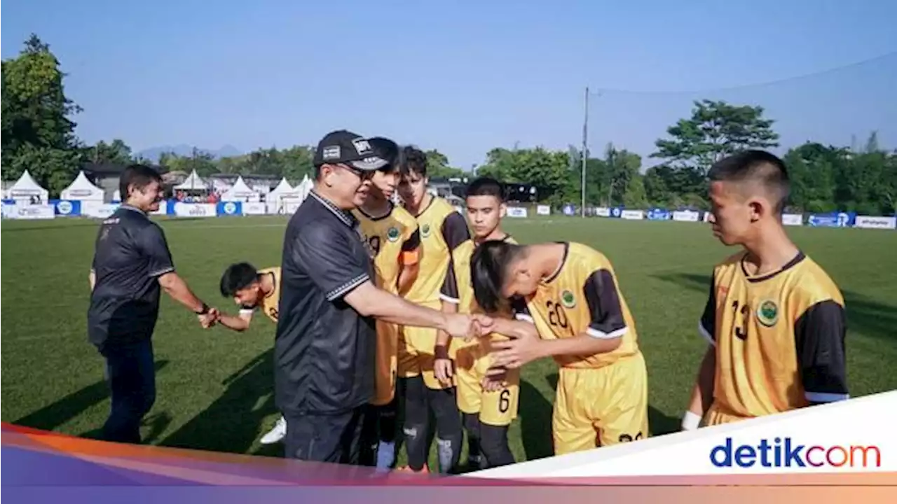 Bamsoet Buka Kejuaraan Sepakbola U12 & U17, Diikuti 32 Tim dari 5 Negara