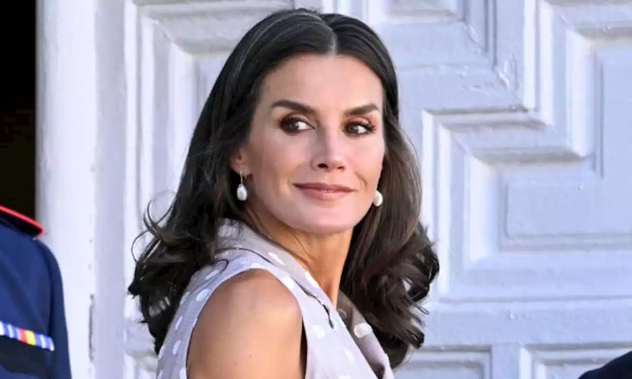 Queen Letizia has a Kate Middleton moment in the prettiest polka dot dress – and wow