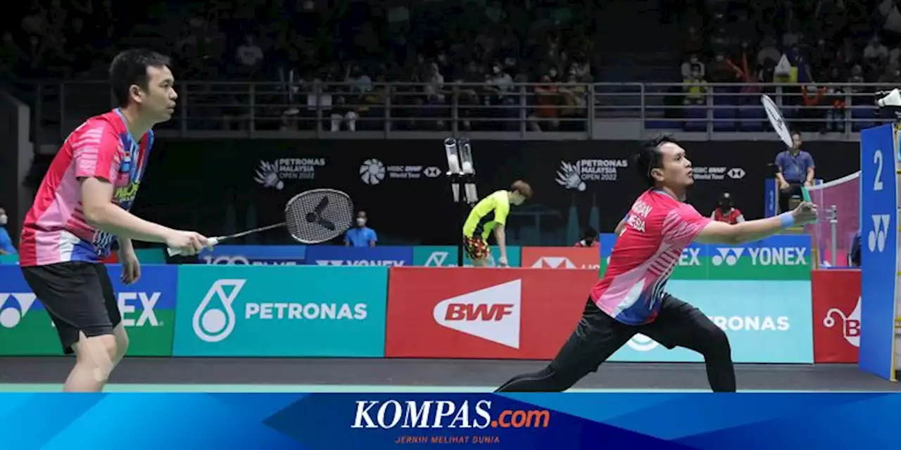 Hasil Malaysia Open 2022: Menang dalam 26 Menit, Ahsan/Hendra Susul Fajar/Rian ke Perempat Final