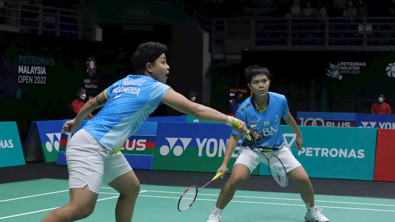 Hasil Malaysia Open 2022: Apriyani Rahayu/Siti Fadia Silva Ramadhanti Amankan Satu Tiket Perempat Final