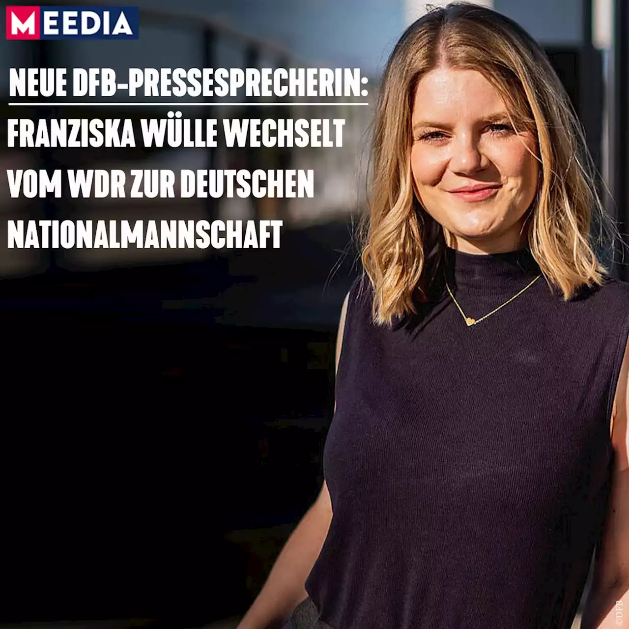 Franziska Wülle wird Pressesprecherin des Fußball-Nationalteams