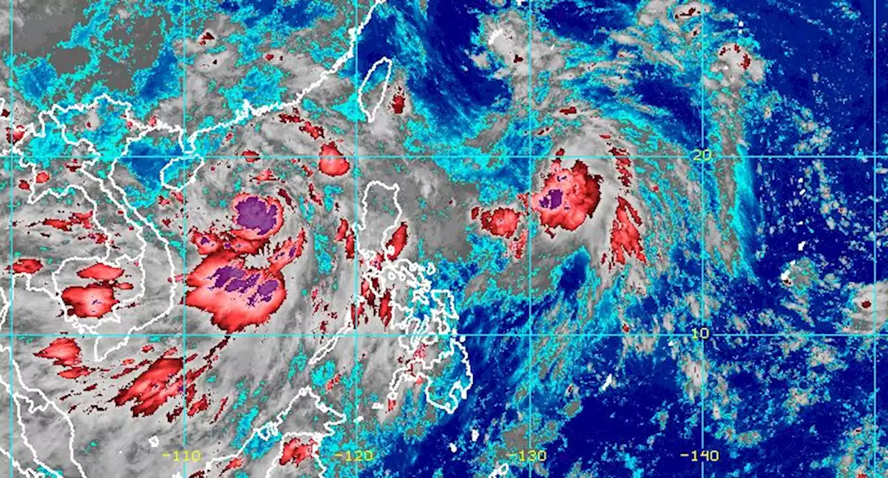 Tropical Depression Domeng slightly intensifies