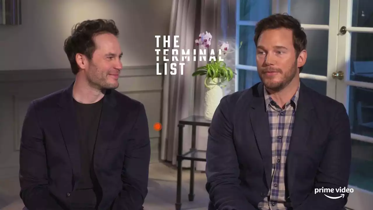 A Minute With: Chris Pratt, Jack Carr and Constance Wu on 'The Terminal List'