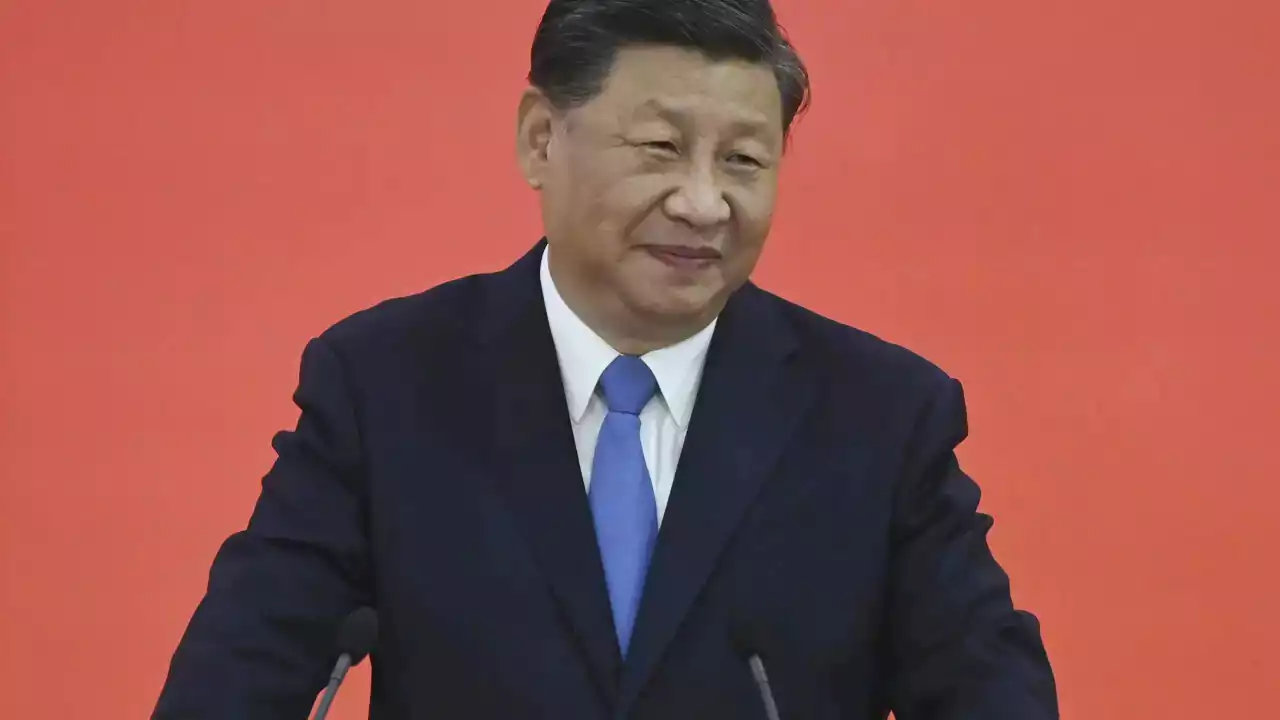 Xi Jinping says Hong Kong 'has risen from the ashes' as he arrives for handover anniversary