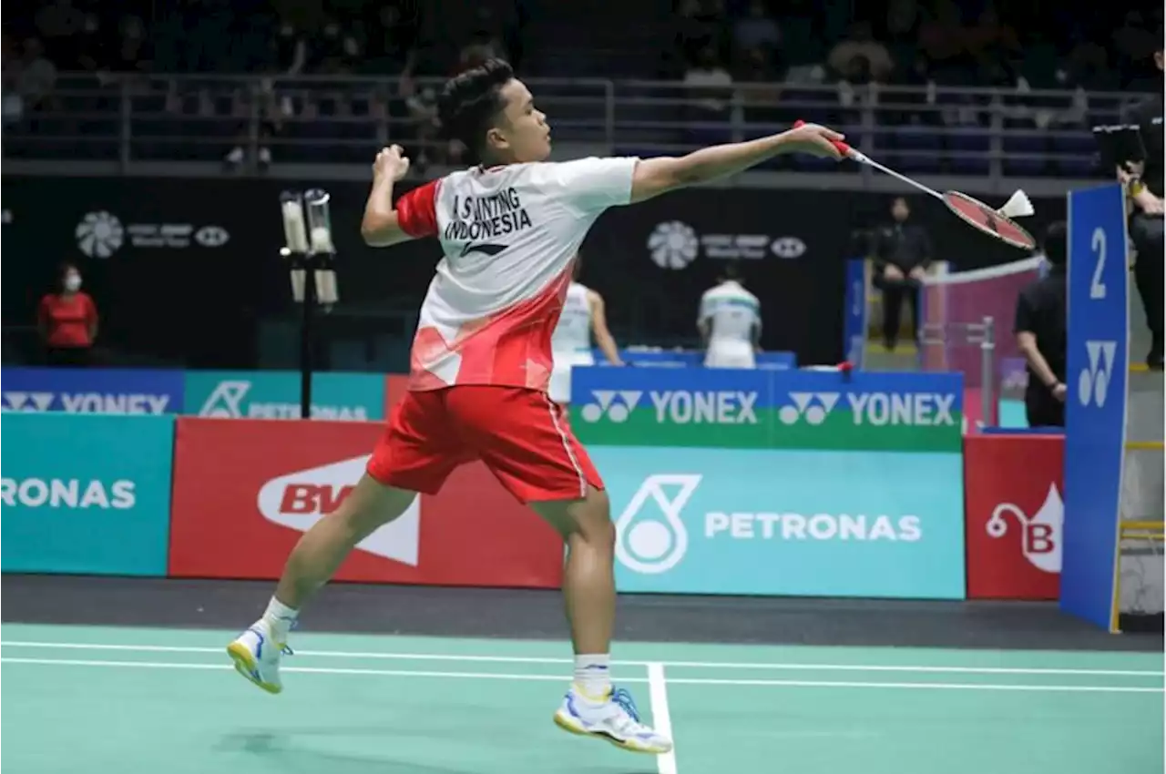 Hasil Malaysia Open 2022: Anthony Ginting Susul Jojo ke Perempat Final