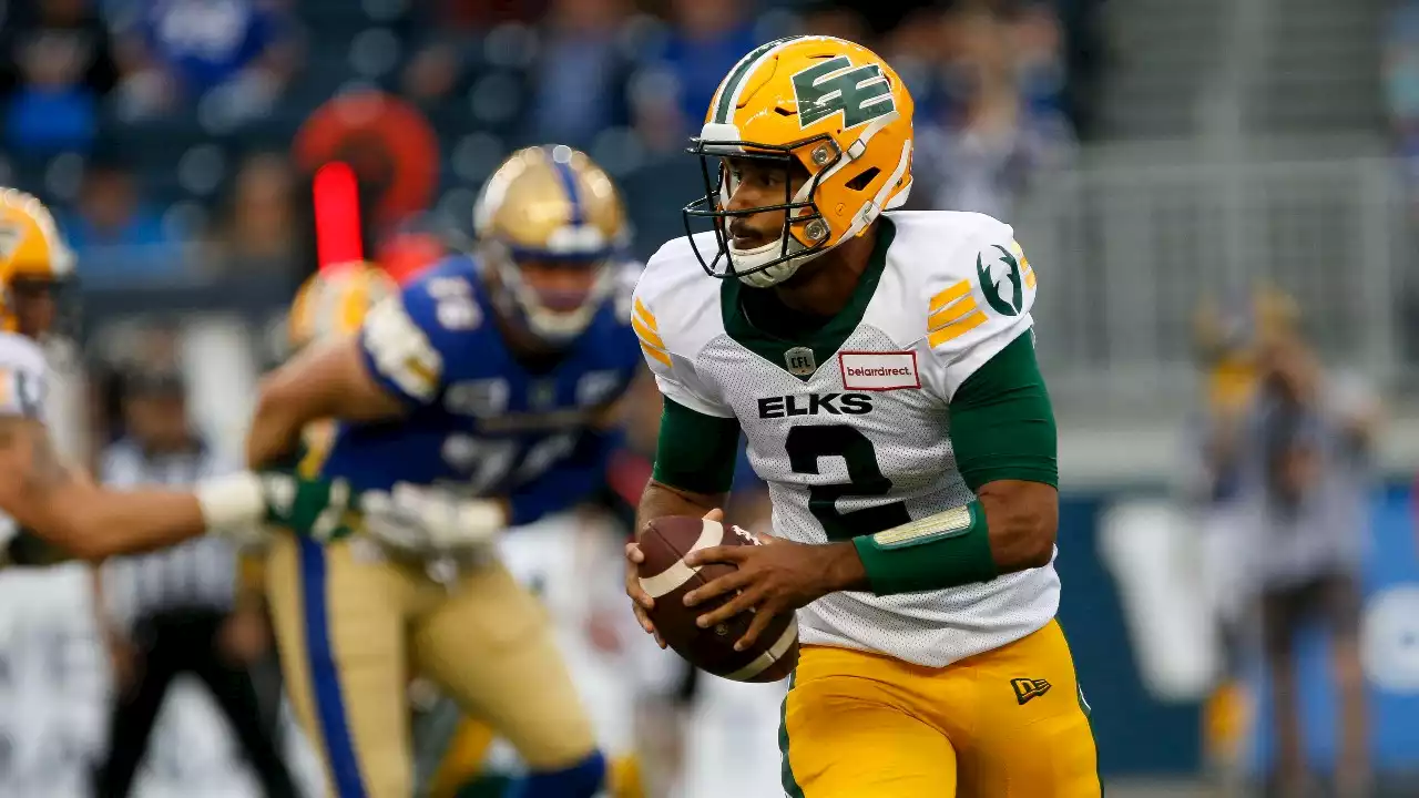 Elks list Canadian rookie QB Tre Ford as starter vs. Tiger-Cats - Sportsnet.ca