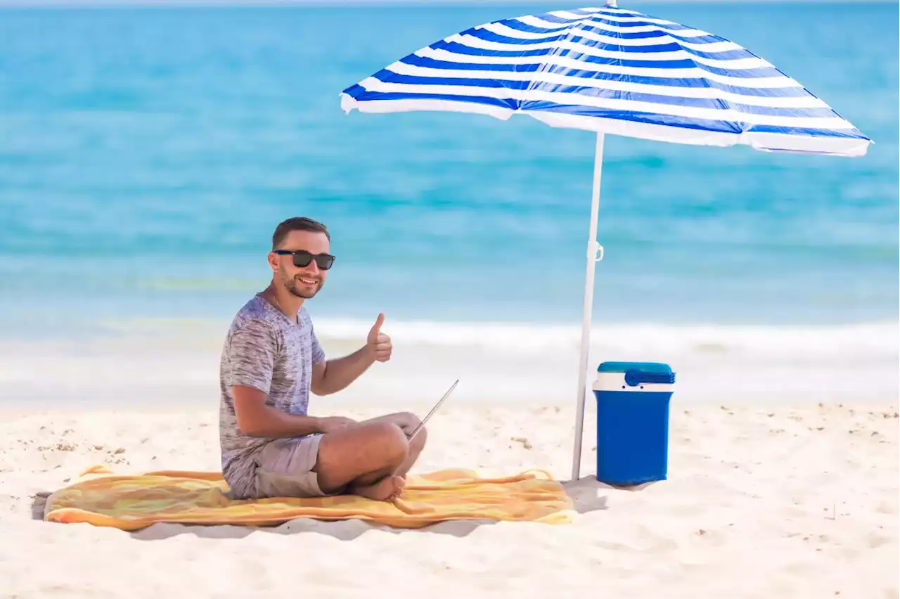 Working from a tropical island is the new working from home