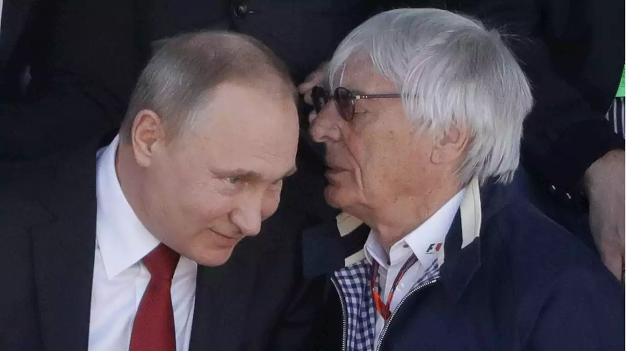 Ehemaliger Formel-1-Chef Bernie Ecclestone hält zu Putin: 'Ich würde eine Kugel für ihn abfangen'