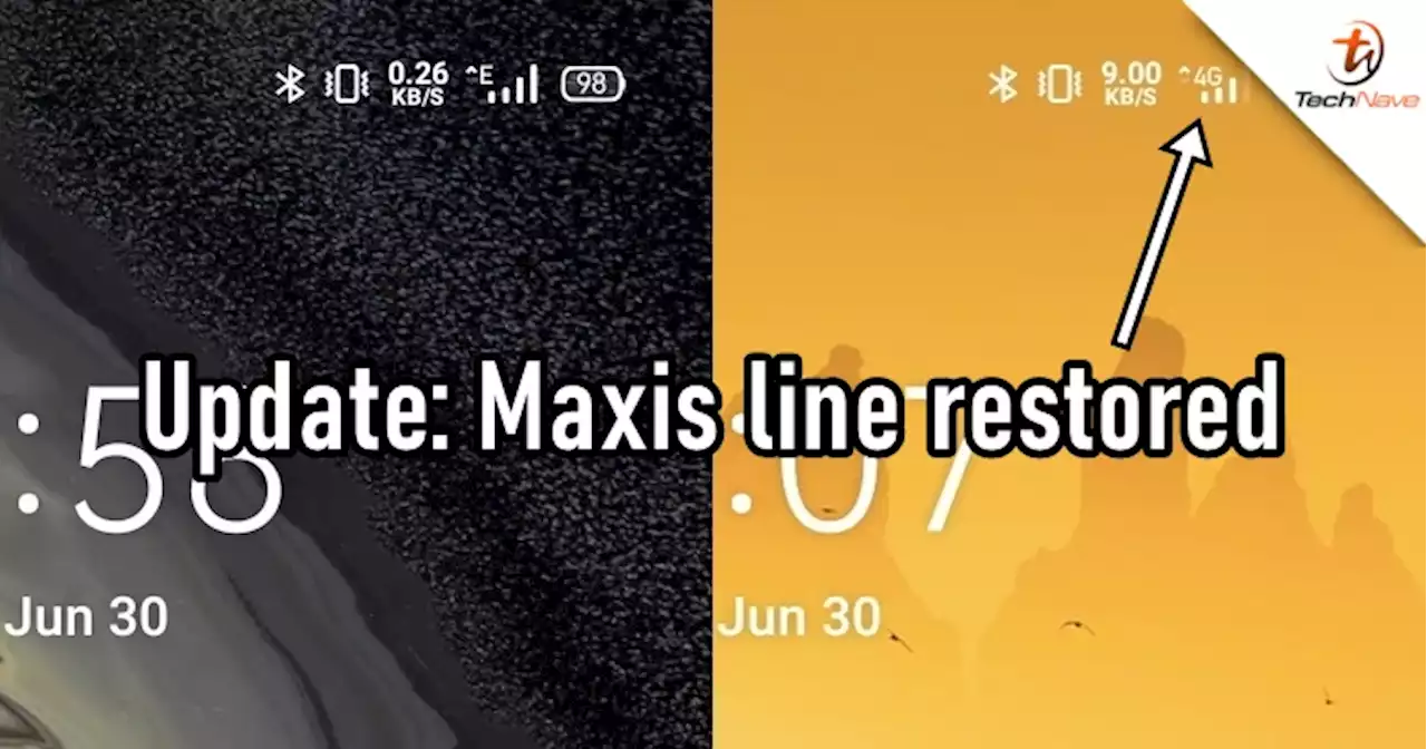 Update: Maxis Internet mobile data restored | TechNave