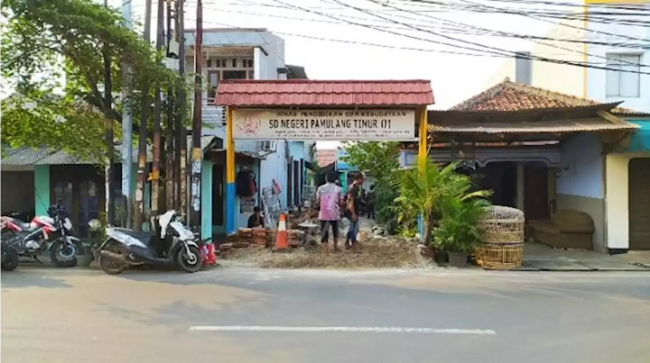 Sengketa Tanah, Jalan Akses SD Negeri Pamulang Timur 1 Tangsel di Tutup Ahli Waris