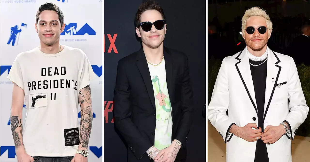 Inside Pete Davidson's Dramatic Fashion Evolution: Pics