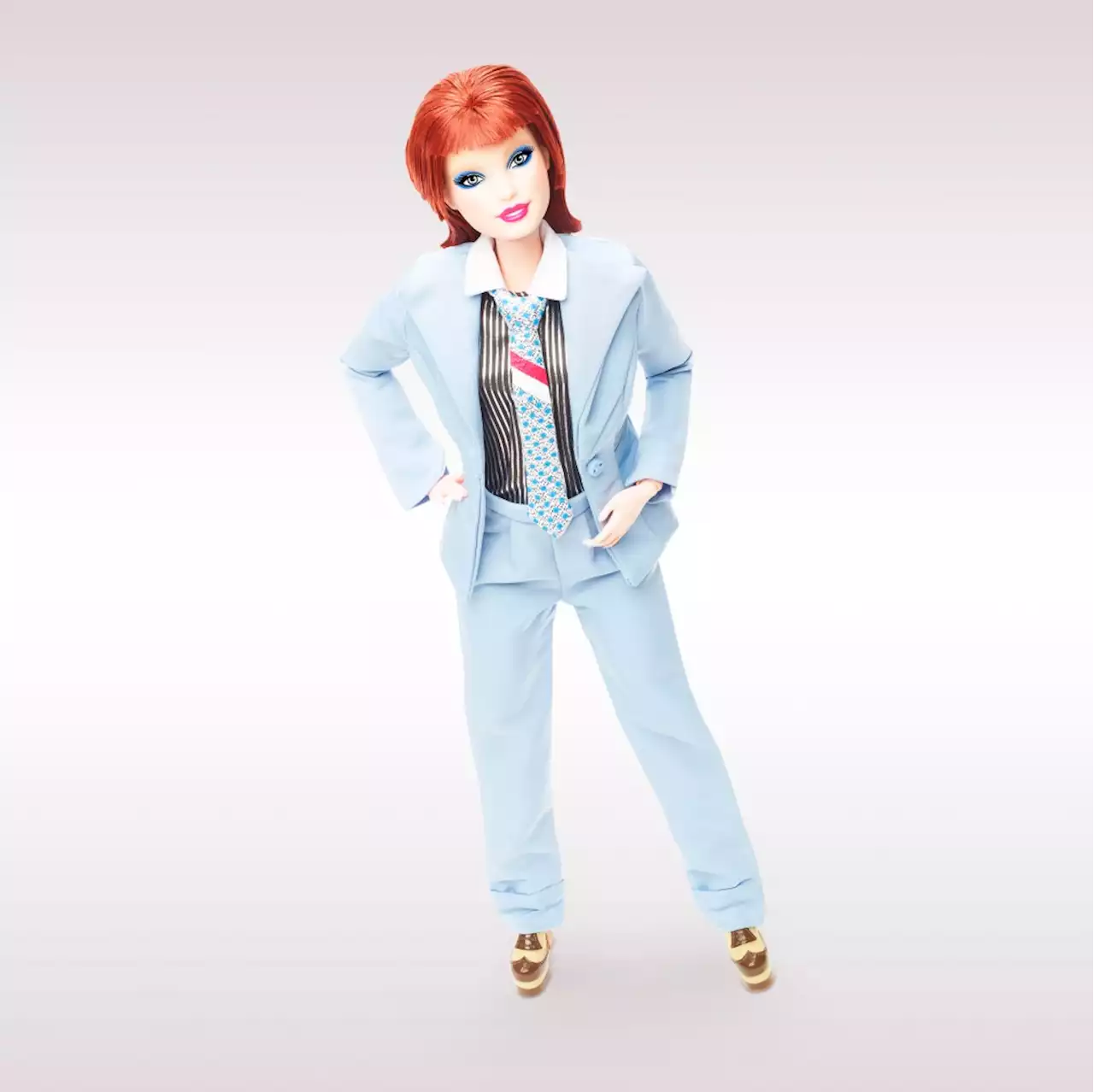 Barbie Releases David Bowie Doll With Red Mullet, Dramatic Eyes and Sharp Suit to Celebrate 50 Years of ‘Hunky Dory’