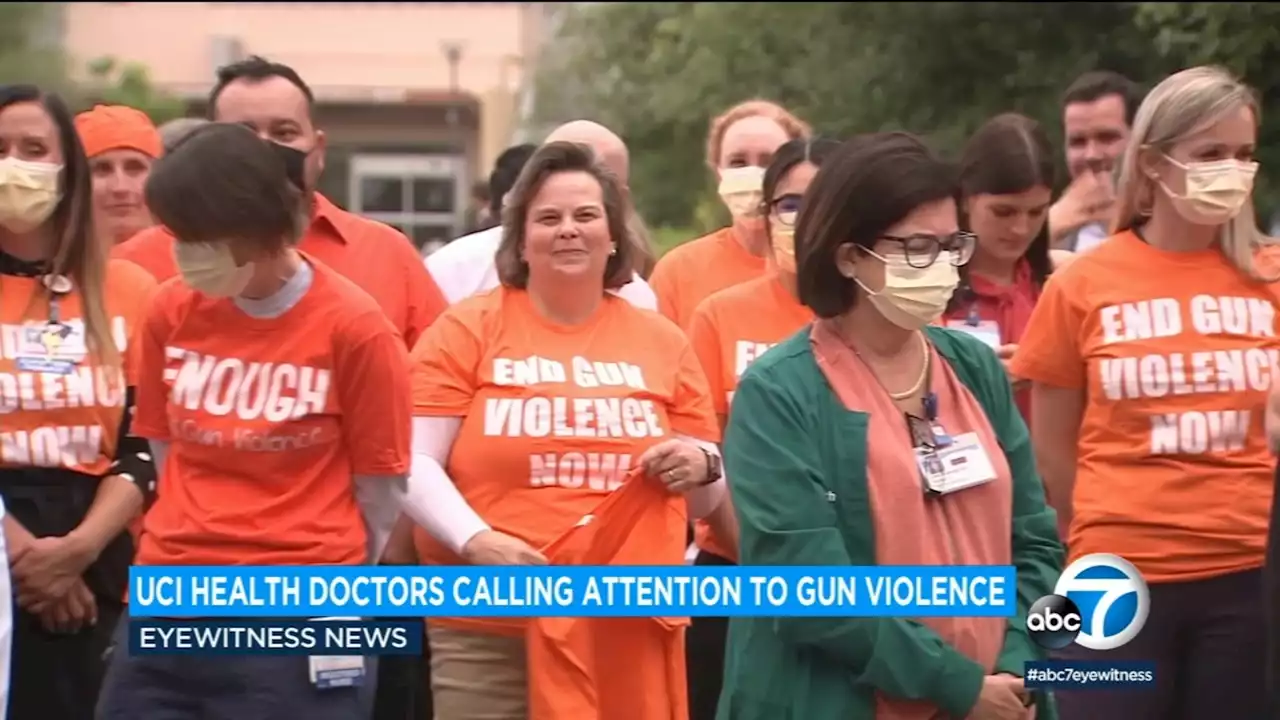 National Gun Violence Awareness Day: UCI Health staffers wear orange in call to end gun violence