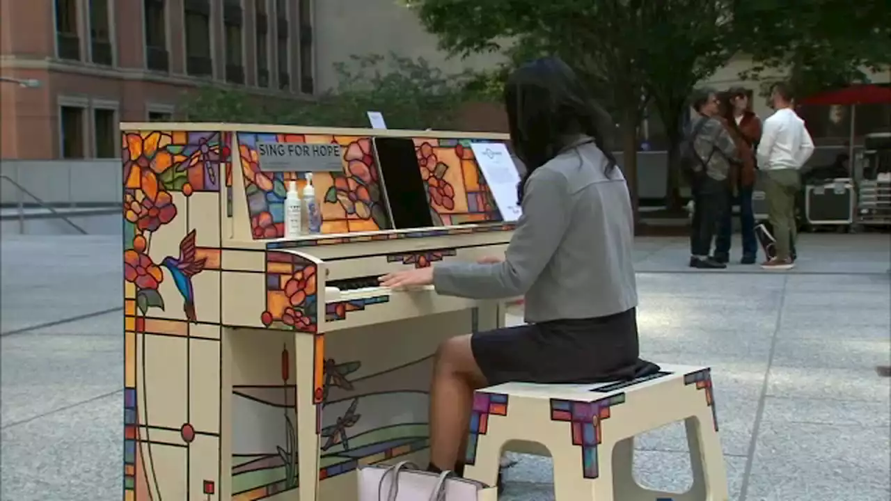 'Sing for Hope' public pianos back in NYC