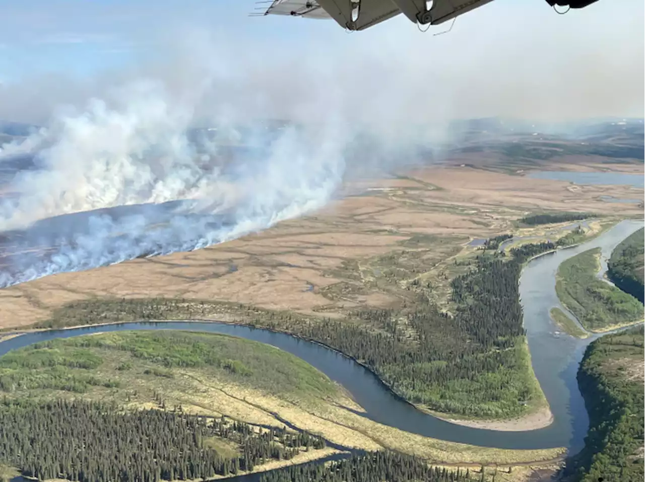 Smokejumpers prepare to fight East Fork Fire near St. Mary’s