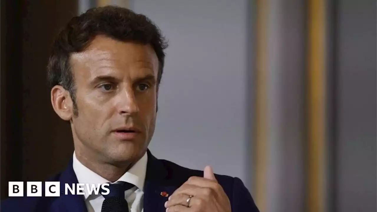 Ukraine anger as Macron says 'Don't humiliate Russia'