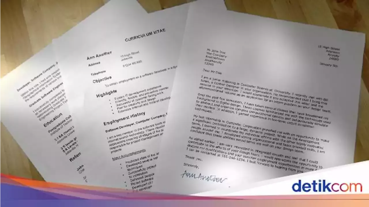 Cara Bikin Surat Lamaran Kerja Yang Baik Dan Benar Lengkap Dengan Contoh 6481