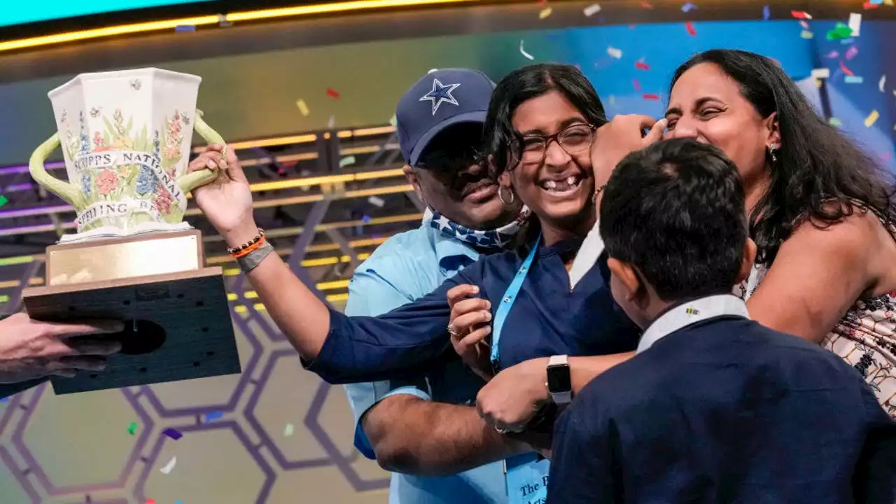 Texas girl wins National Spelling Bee in first-ever spell off tiebreaker