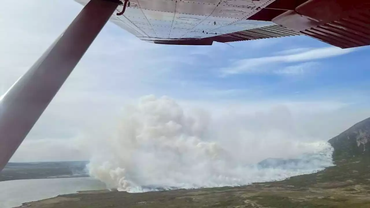 Wildfire in Katmai National Park grows to 3,500 acres