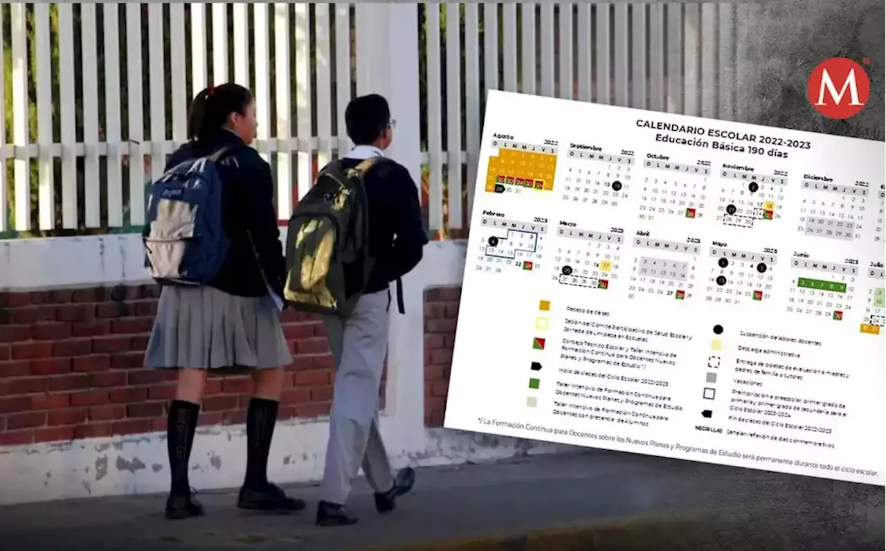 Calendario Sep Ciclo Escolar 2022 2023 Cuándo Hay Puentes 2224