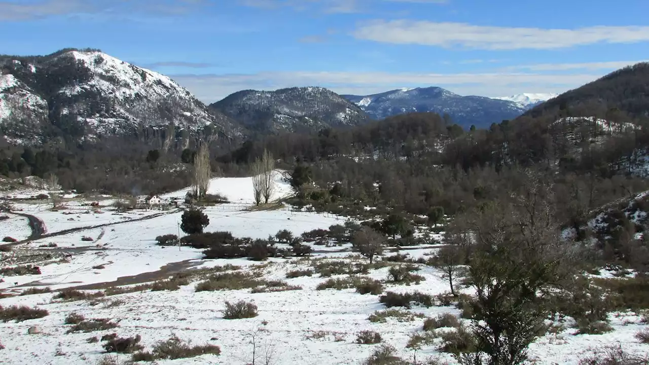 Lanzan alerta por nevadas intensas para varias provincias