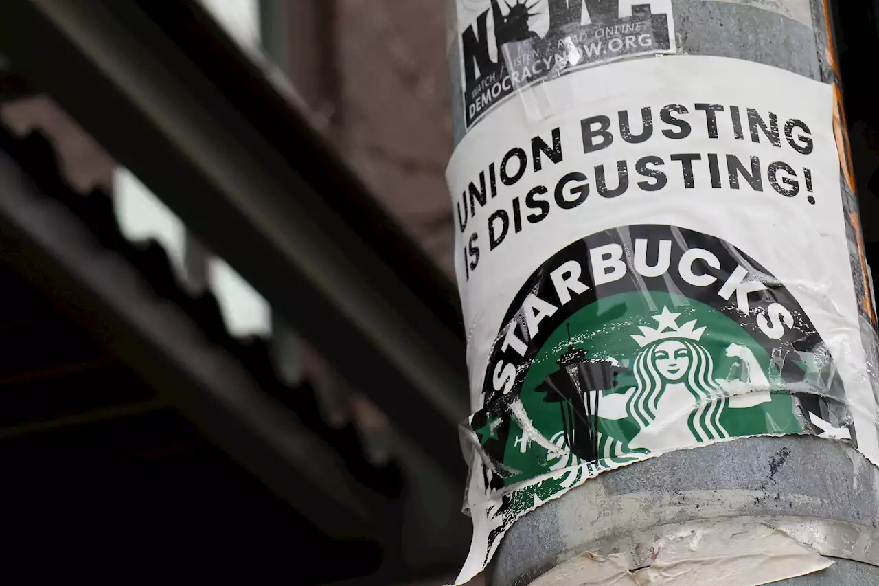 Union Claims Starbucks Illegally Closing Cafe to Retaliate, Bloomberg Reports