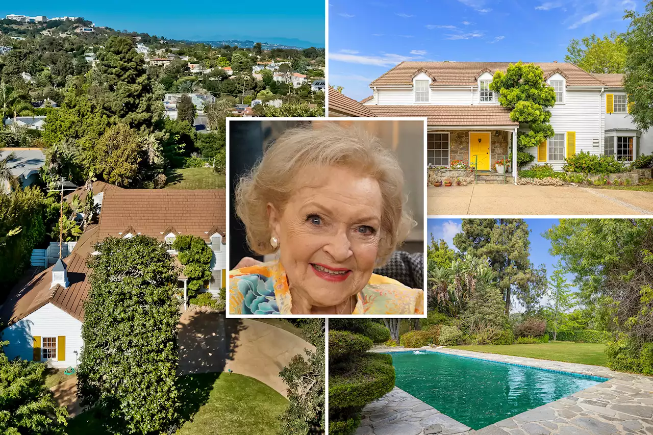 Betty White’s longtime LA home sells for $10.67M