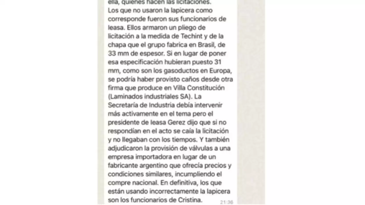 El mensaje en off que determinó la salida de Matías Kulfas | El texto que el kirchnerismo le atribuyó al Ministerio de Producción