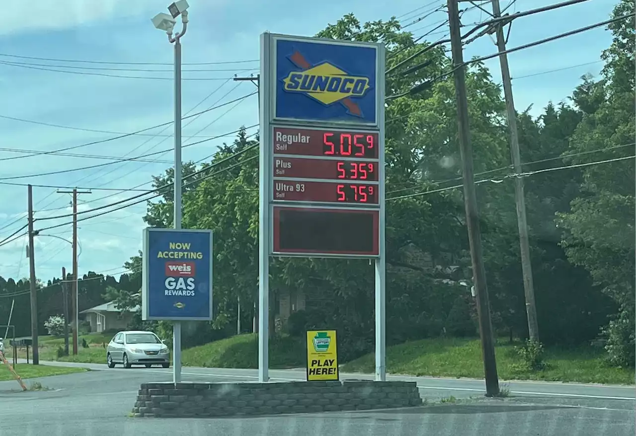 PA gas prices increase to $4.91 a gallon average, some counties cross $5 line