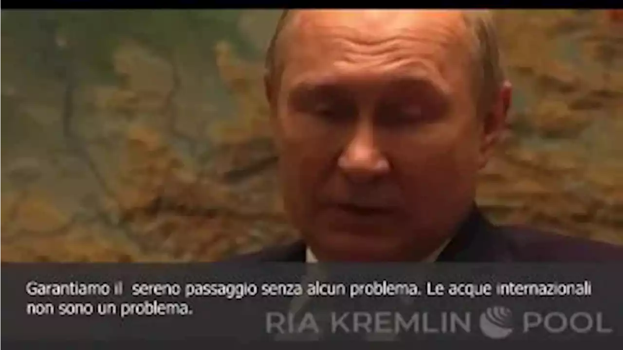 Putin: 'Garantiremo passaggio grano ucraino e non faremo attacchi' - Il Sole 24 ORE