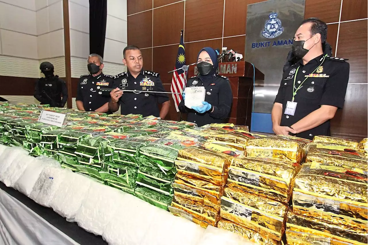 RM25.3mil drug bust in Selangor and Kedah