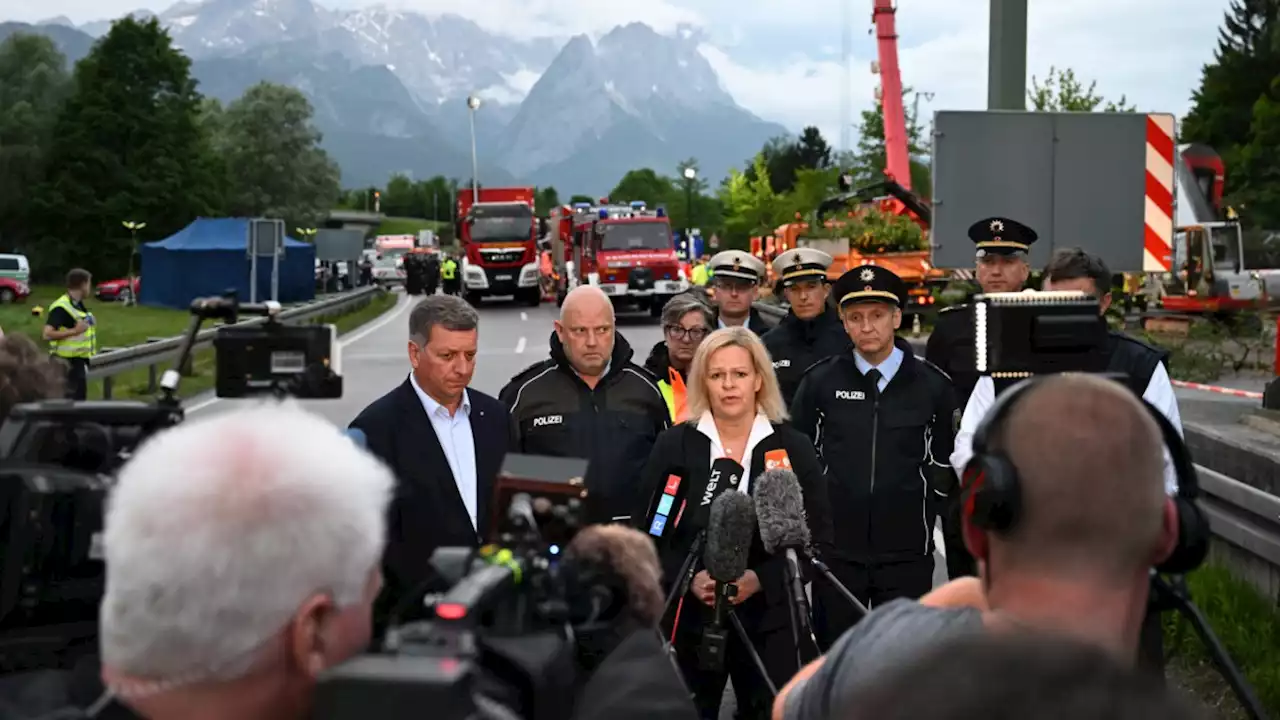 Garmisch-Partenkirchen: Reaktionen auf das Zugunglück