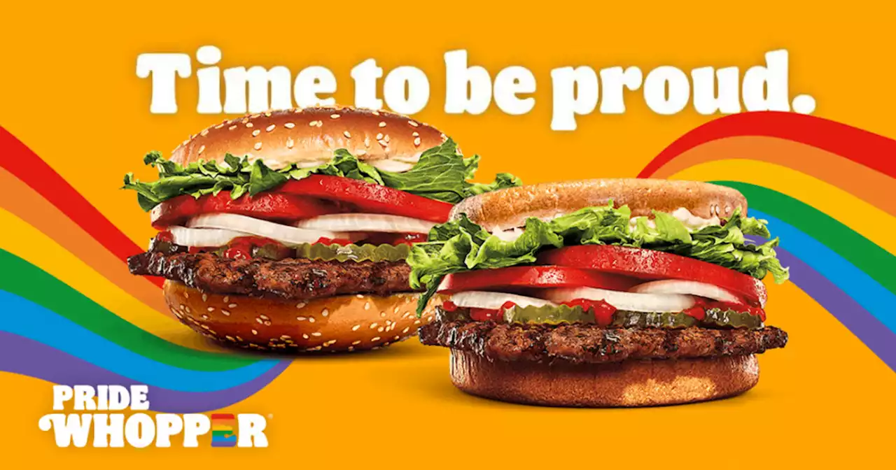 Burger King declares it’s ‘Time to be proud’ with new Pride Whopper