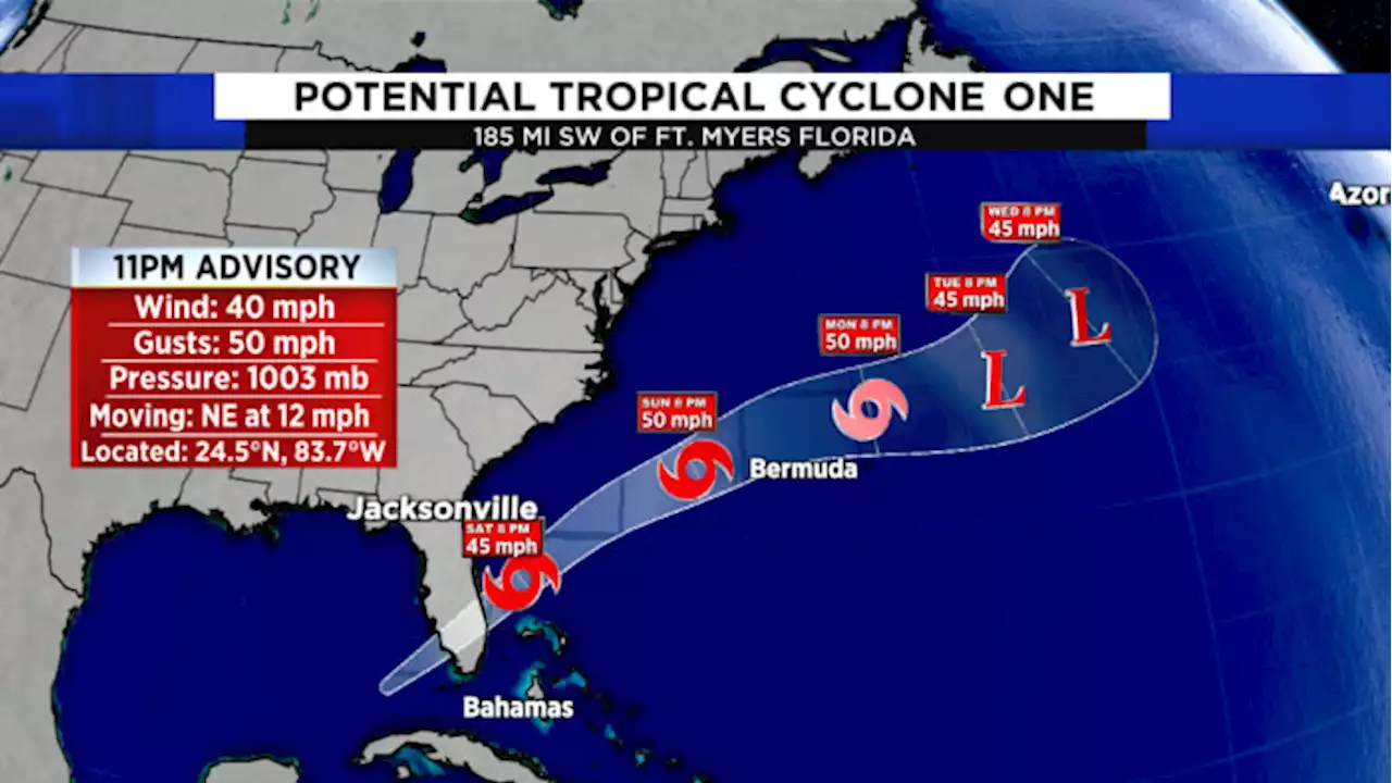 Alex developing: Florida first up to be impacted by 2022 hurricane season