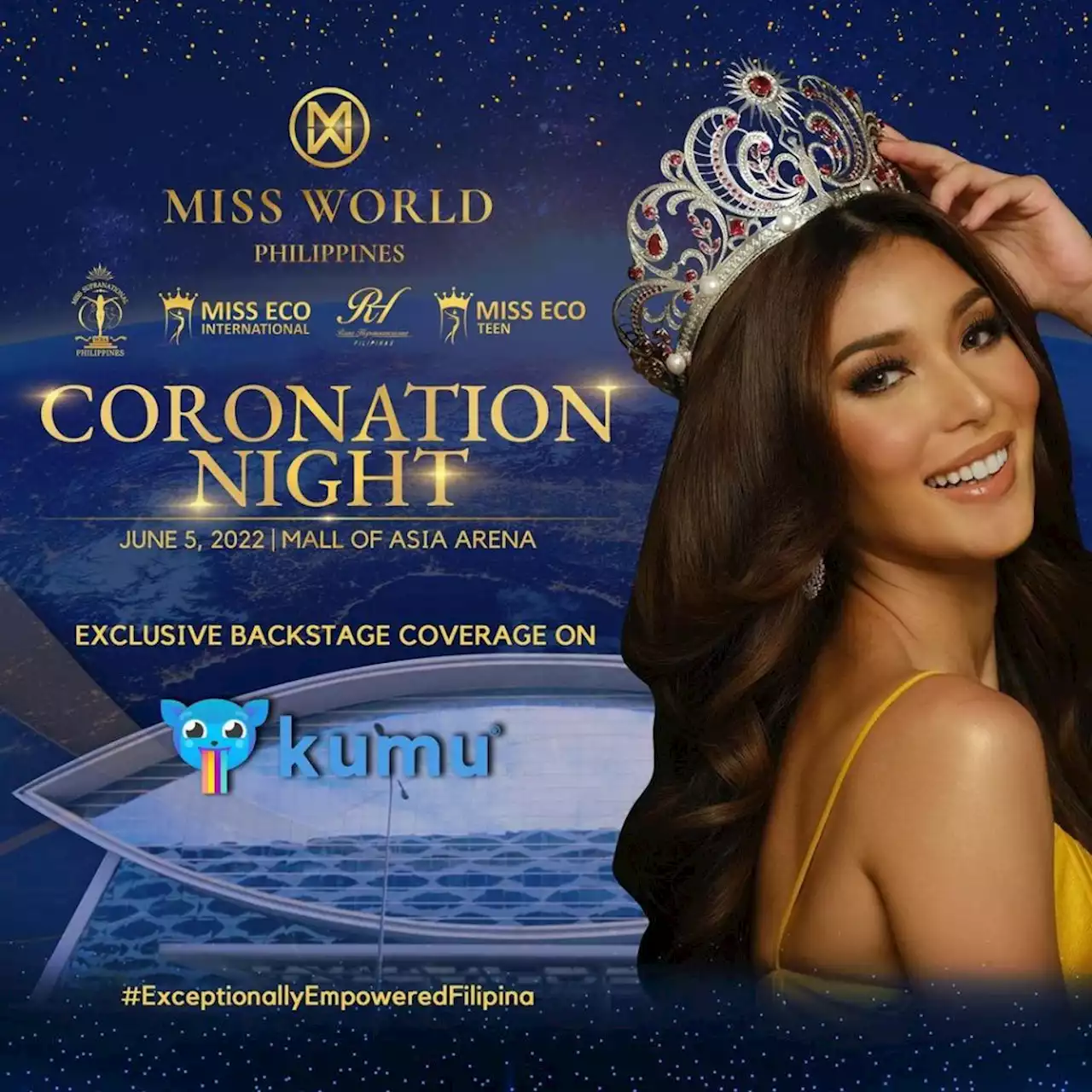 Miss World Philippines 2022 coronation night on Sunday