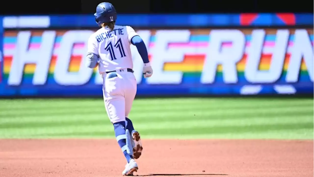 Blue Jays hit three homers and Berrios has career-high 13 strikeouts in 12-3 rout of Twins