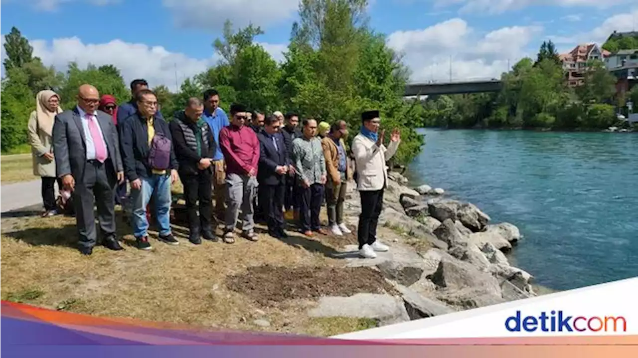 Jejak Lokasi Ridwan Kamil-Keluarga Lepas Eril di Sungai Aare