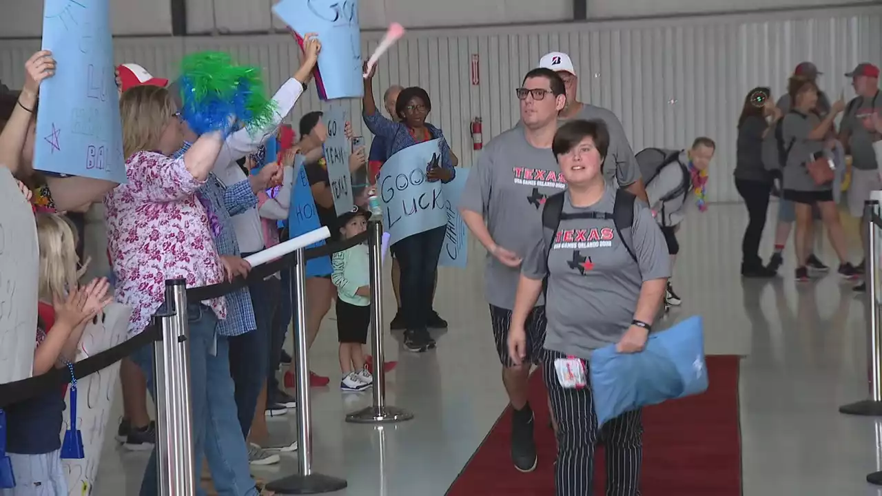 North Texas Special Olympics athletes heading to national games given special send off