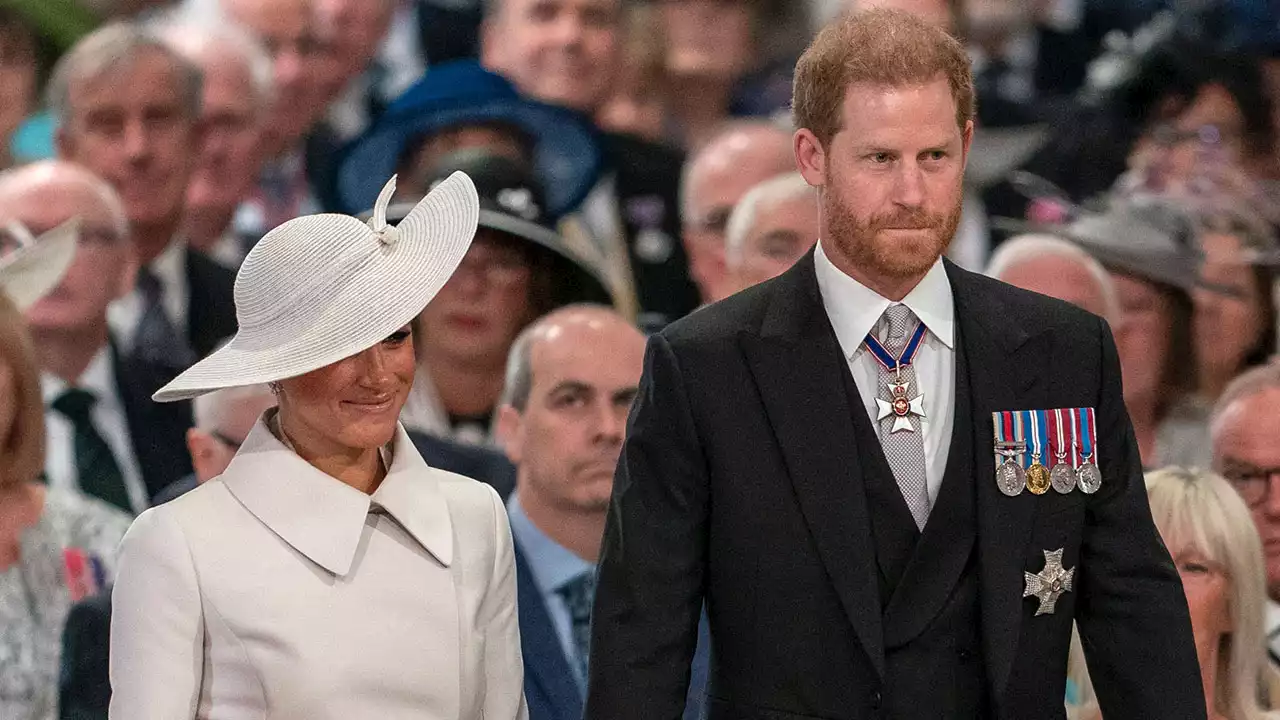 Prince Harry looked 'deeply unhappy' during Service of Thanksgiving, royal expert claims