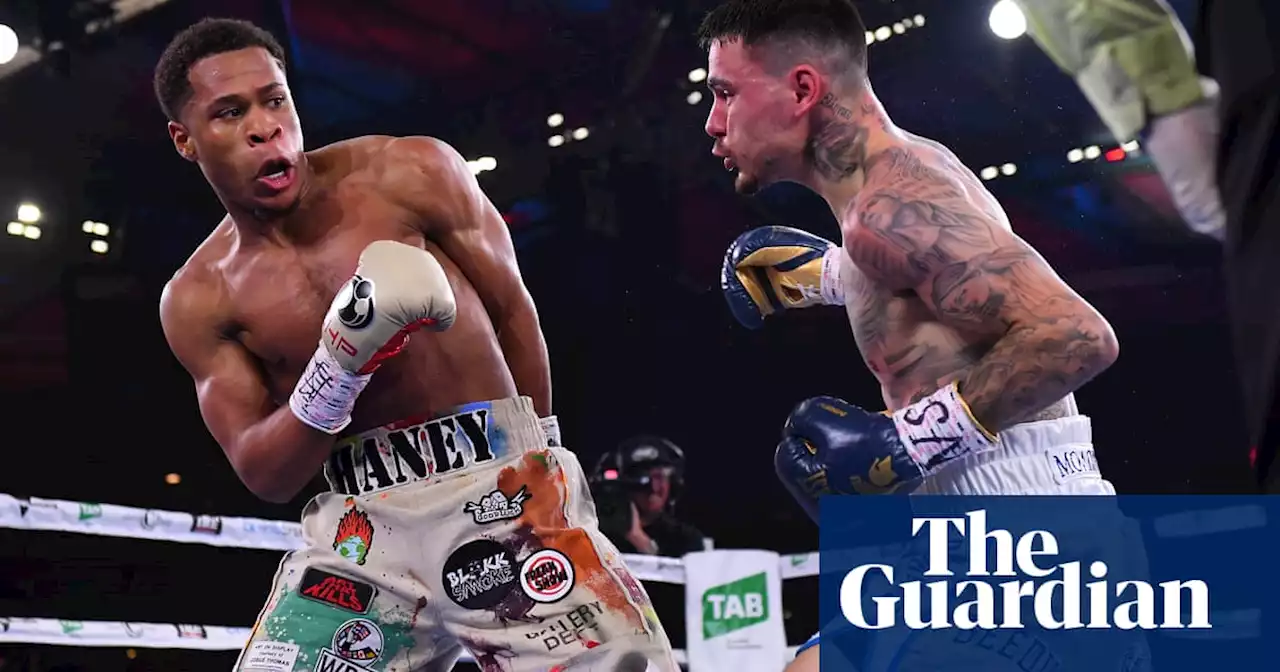 Australian George Kambosos Jr loses world lightweight titles to Devin Haney