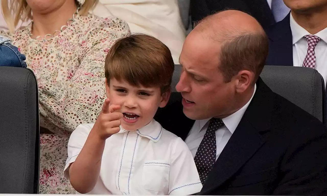 Prince William shares candid exchange with Prince Louis at Jubilee Pageant