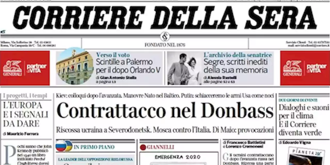 Le prime pagine di oggi - Il Post