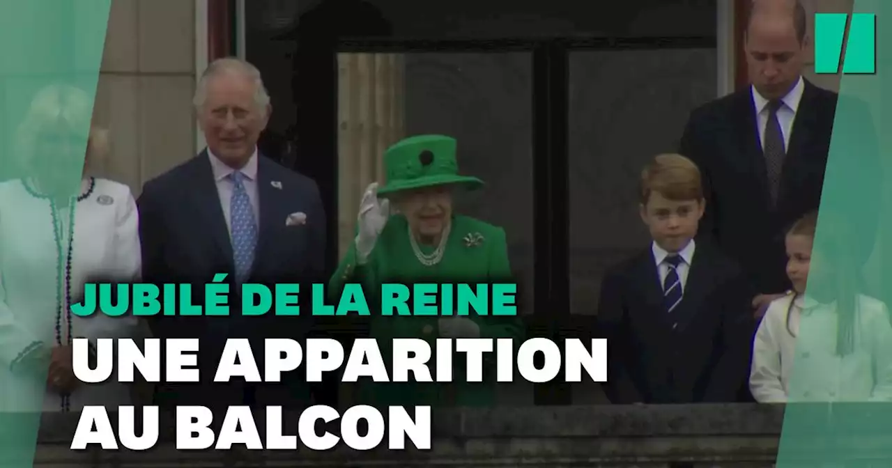 Elizabeth II apparaît une dernière fois à son jubilé après un défilé avec son hologramme