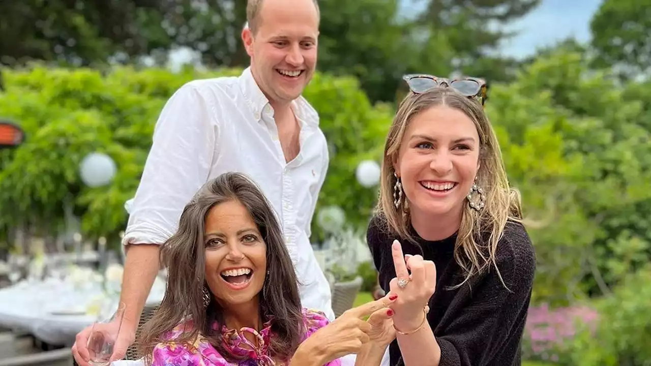 Deborah James celebrates brother's engagement by throwing her 'last' party