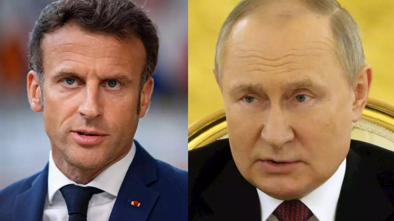 Ukraine slams Macron's warning to the West over 'humiliating' Russia