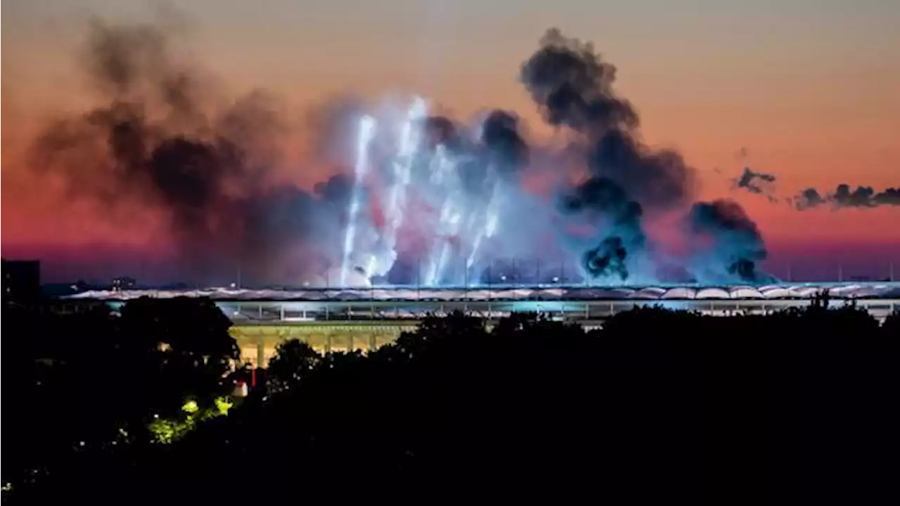 Berliner Fans feiern Rammstein-Heimspiel