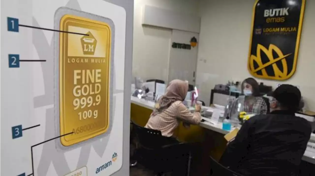 Harga Emas Antam dan UBS Hari ini Turun, Cek Detailnya