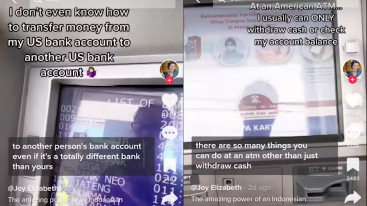 Viral Video Bule Amerika Kagum Fungsi ATM di Indonesia