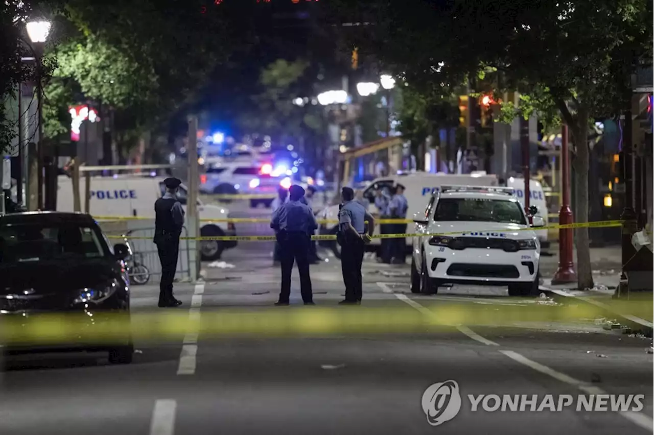 총기난사 그치지않는 미국…필라델피아서 3명 사망·10여명 부상 | 연합뉴스